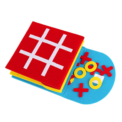 Felt Mini Jiugongge Game Board Children's Educational Puzzle