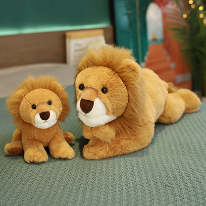 Cute Simulation Lion Doll Plush Toys