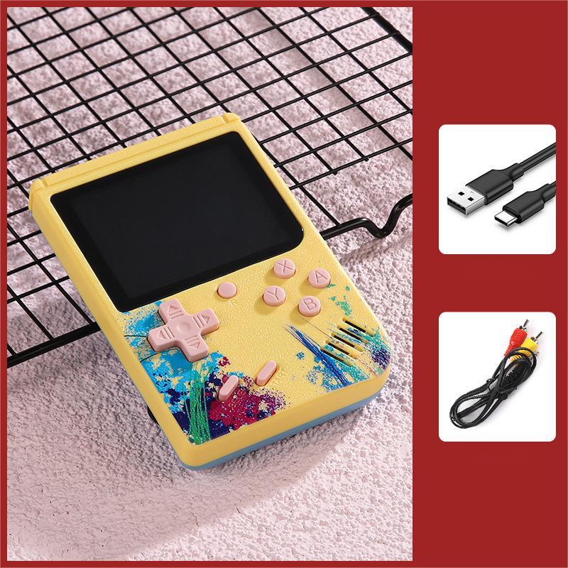 Console de jeu portable de poche avec 500 jeux classiques intégrés