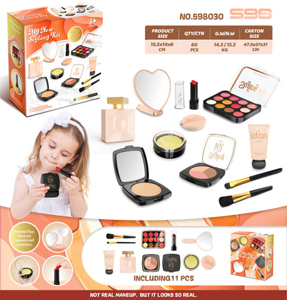 Children's Play House Simulation Makeup Toys Cannot Be Smeared