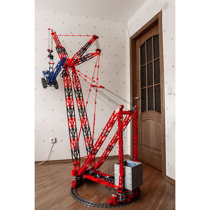 Jouet puzzle grue à rails à anneaux MOC-77733 PTC200