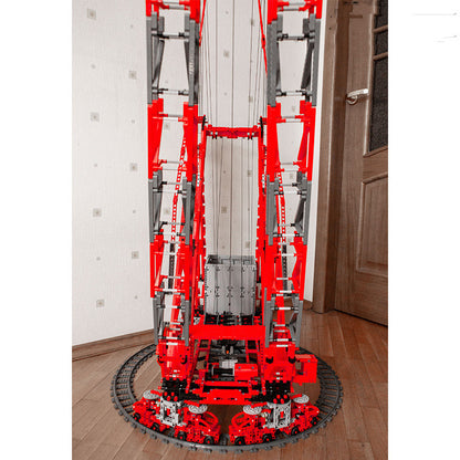 Jouet puzzle grue à rails à anneaux MOC-77733 PTC200