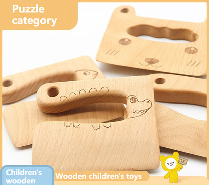 Children's Wooden Knife Educational Toys