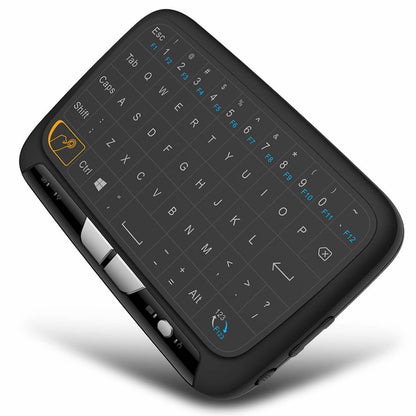 Mini clavier sans fil H18 2,4 GHz AirFly Mouse Télécommande de jeu Pavé tactile pour Android TV Box Notebook Tablet