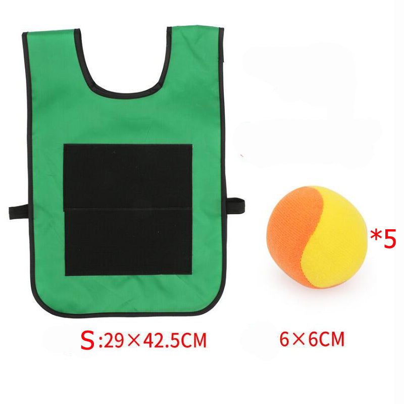 Gilet de balle collante Jeux d'extérieur pour parents et enfants