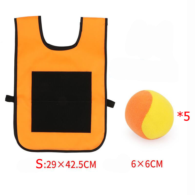 Gilet de balle collante Jeux d'extérieur pour parents et enfants