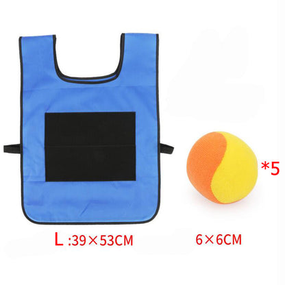 Gilet de balle collante Jeux d'extérieur pour parents et enfants