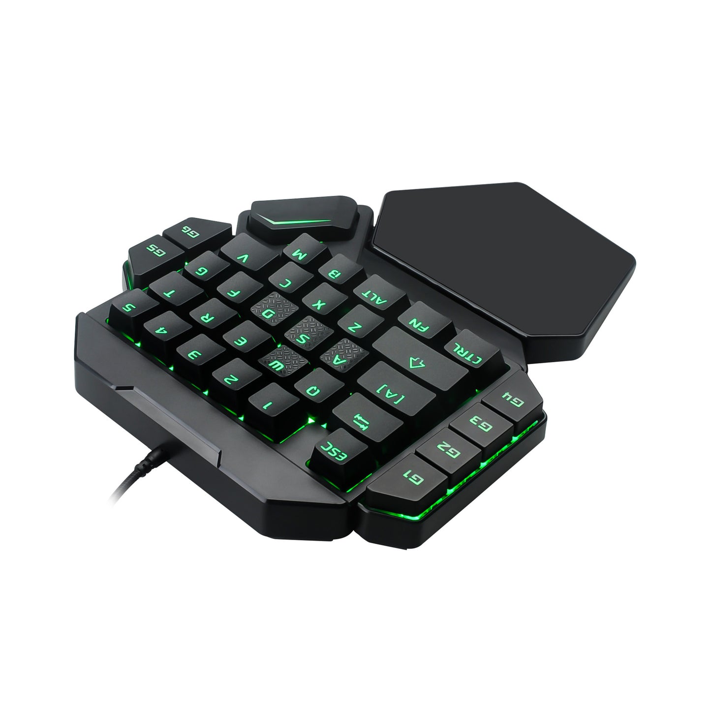 Eat Chicken One-handed Mechanical Keyboard Throne Left-handed Small Keyboard Mobile Game External Ebay Amazon Keyboard