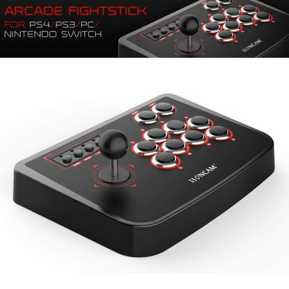 Arcade Gamepad Joystick Fighting Stick For PS4 PS3 Switch PC Plug And Play Street Fighting Feeling Rocker Game Controller