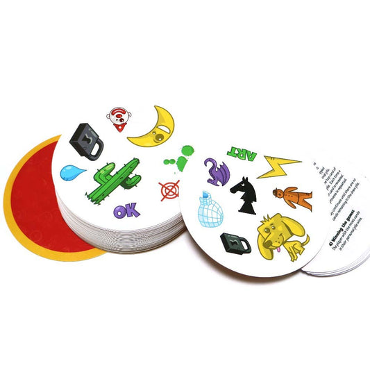 Jeu de société Version anglaise Rassemblement familial Jouets éducatifs pour enfants à jouer Jeux de cartes