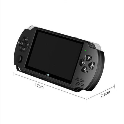 Console de jeu portable X6 avec écran couleur de 4,3 pouces