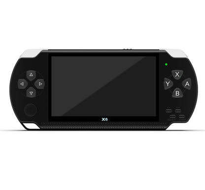 Console de jeu portable X6 avec écran couleur de 4,3 pouces