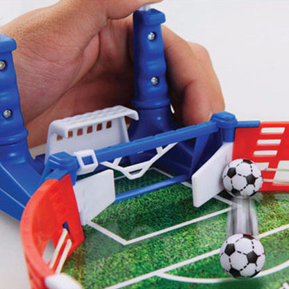 Mini jeu de football de table, kit de jeu de match, jouets de football de table pour enfants, jeux de table portables de sport éducatifs en plein air, jouets de balle