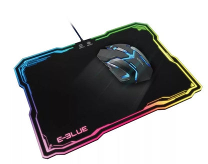 Tapis de souris rigide de jeu lumineux