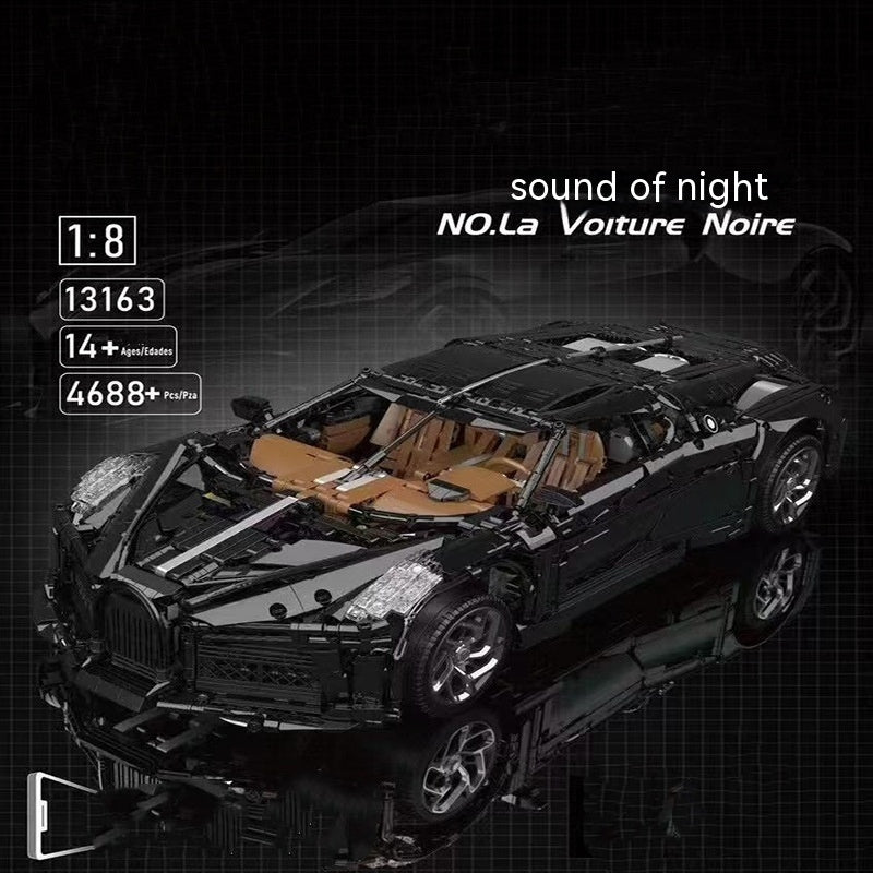 13163 Voice Of Night 18 Modèle de voiture phare Puzzle haute difficulté compatible avec les blocs de construction Jouet