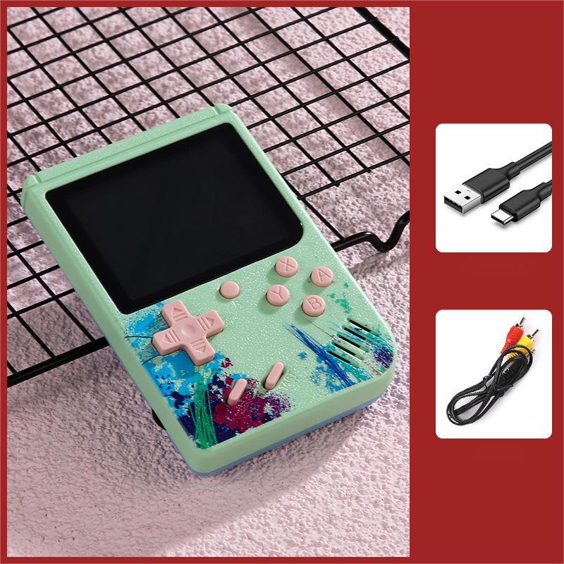 Console de jeu portable de poche avec 500 jeux classiques intégrés