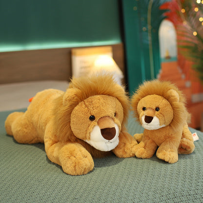 Cute Simulation Lion Doll Plush Toys