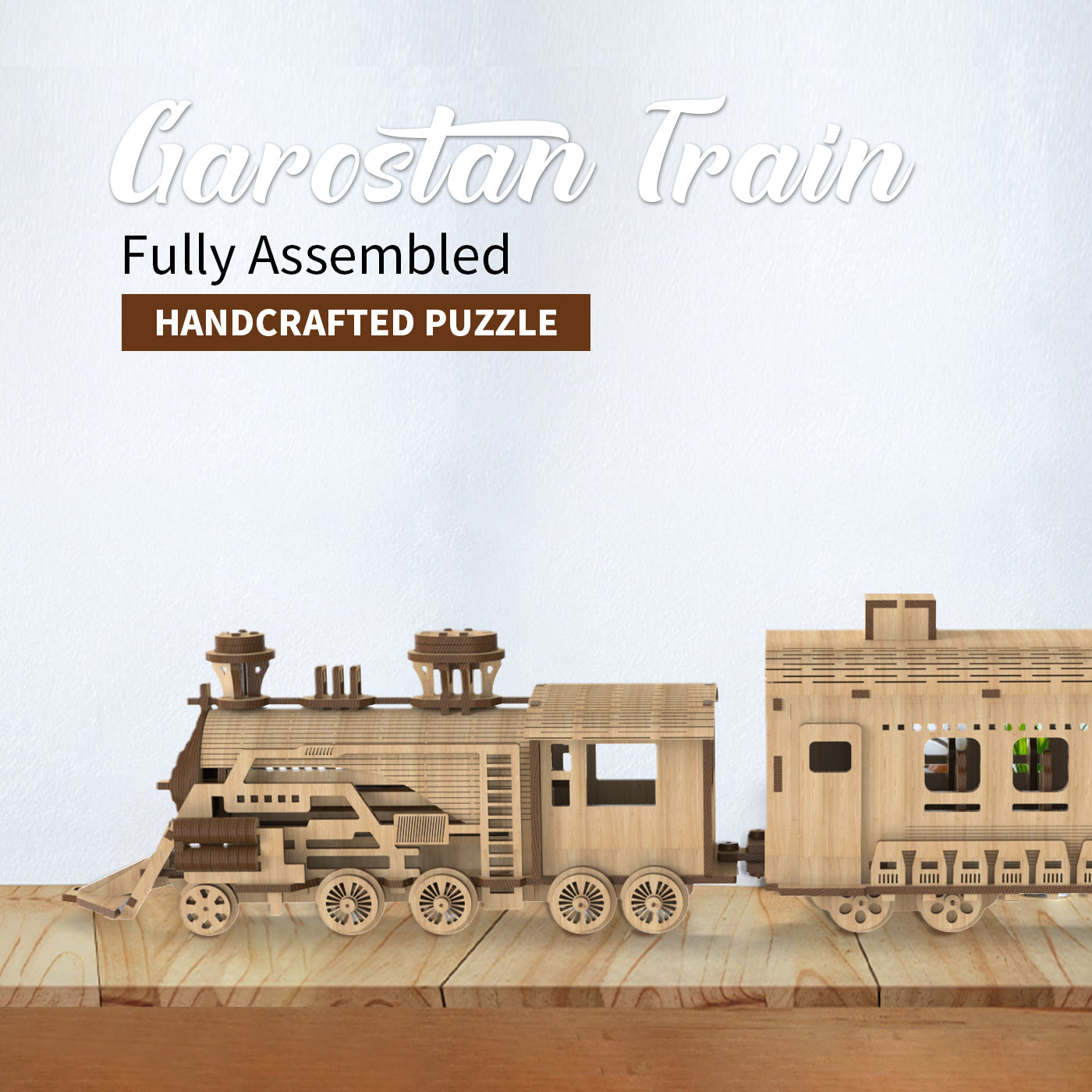 Accueil Mode Simple Jouets Puzzle Train Garoustan 