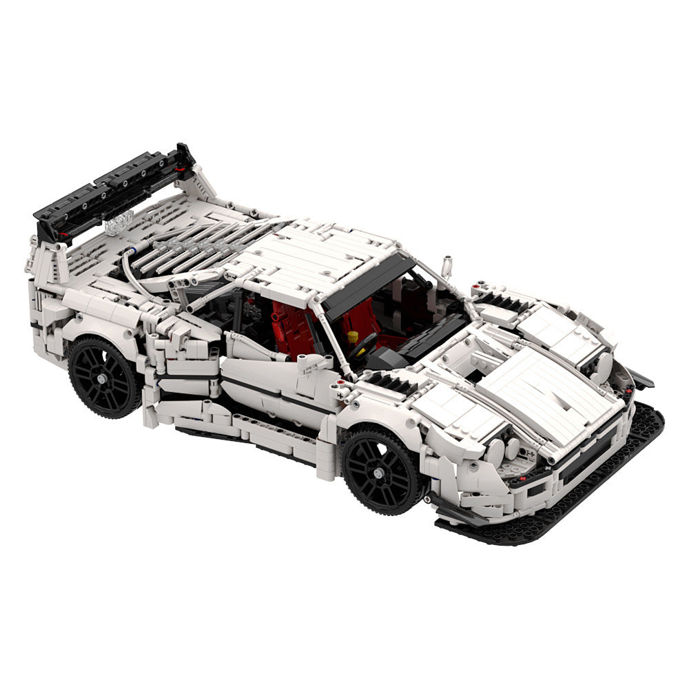 Car Model Boy Small Particle Puzzle Assembly Building Blocks