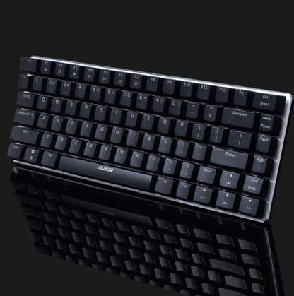 Teclado mecánico negro AK33rgb para juegos, teclado de escritorio para portátil, teclas completas, sin prisas para comer pollo, teclado artefacto