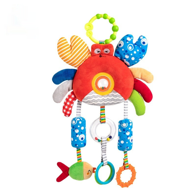 Baby's Rattle Bed Bell Baby Lathe Pendant Wind Chimes Infant Car Cartoon Toys