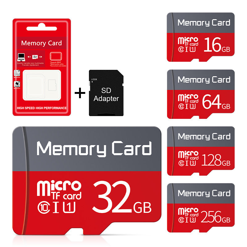 Carte mémoire haute vitesse C10 32GBU3 16GTF Machine de jeu de cartes 8G Appareil photo pour enfants