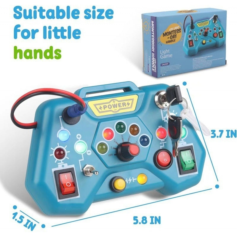 Early Childhood Educational Toys Klotski LCD Game Machine Thinking