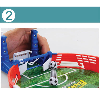 Mini jeu de football de table, kit de jeu de match, jouets de football de table pour enfants, jeux de table portables de sport éducatifs en plein air, jouets de balle