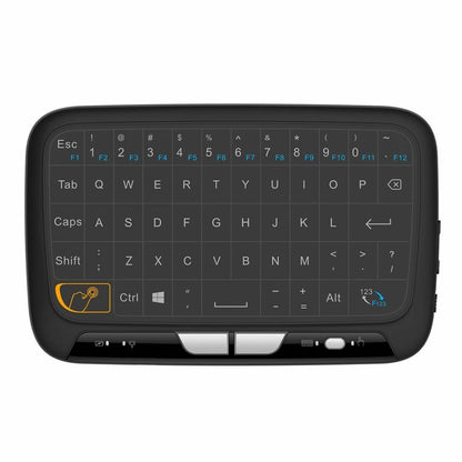 Mini clavier sans fil H18 2,4 GHz AirFly Mouse Télécommande de jeu Pavé tactile pour Android TV Box Notebook Tablet