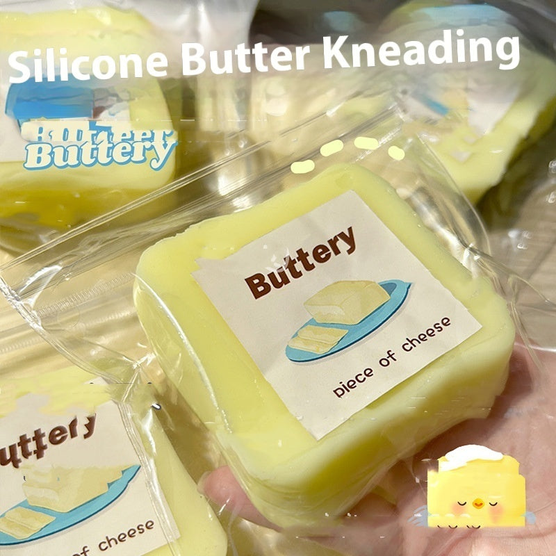 Handmade Edible Silicon Toast Pastry Decompression Tweak Toys