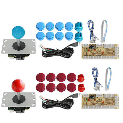 Button USB joystick control chip board accessories game set