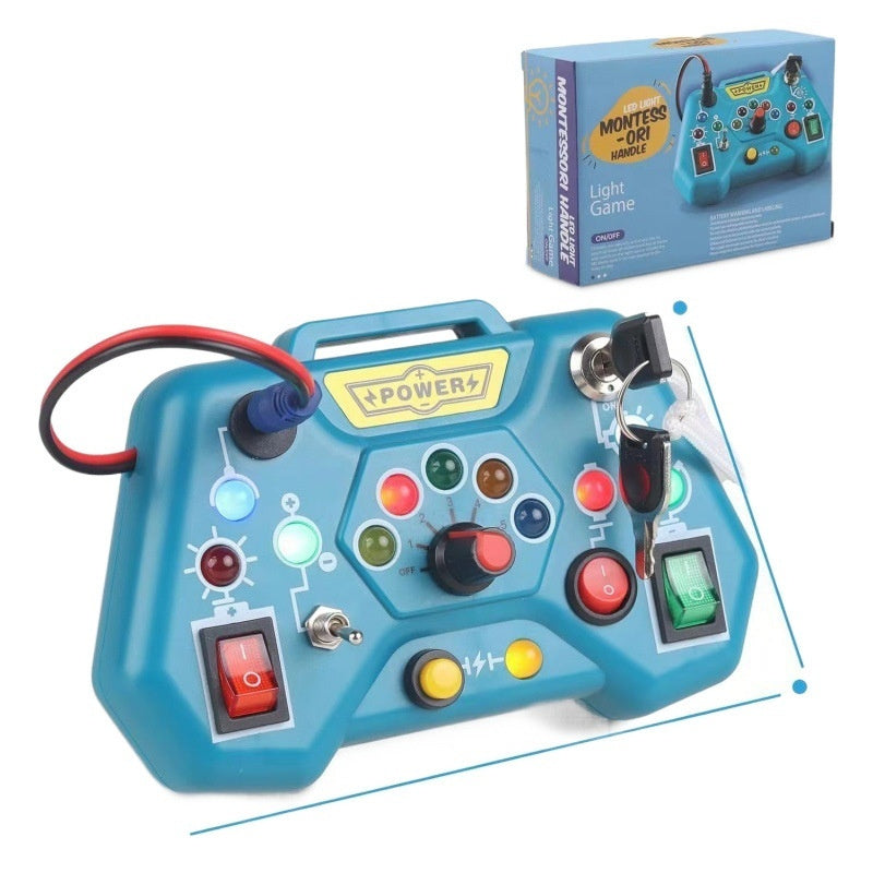 Early Childhood Educational Toys Klotski LCD Game Machine Thinking