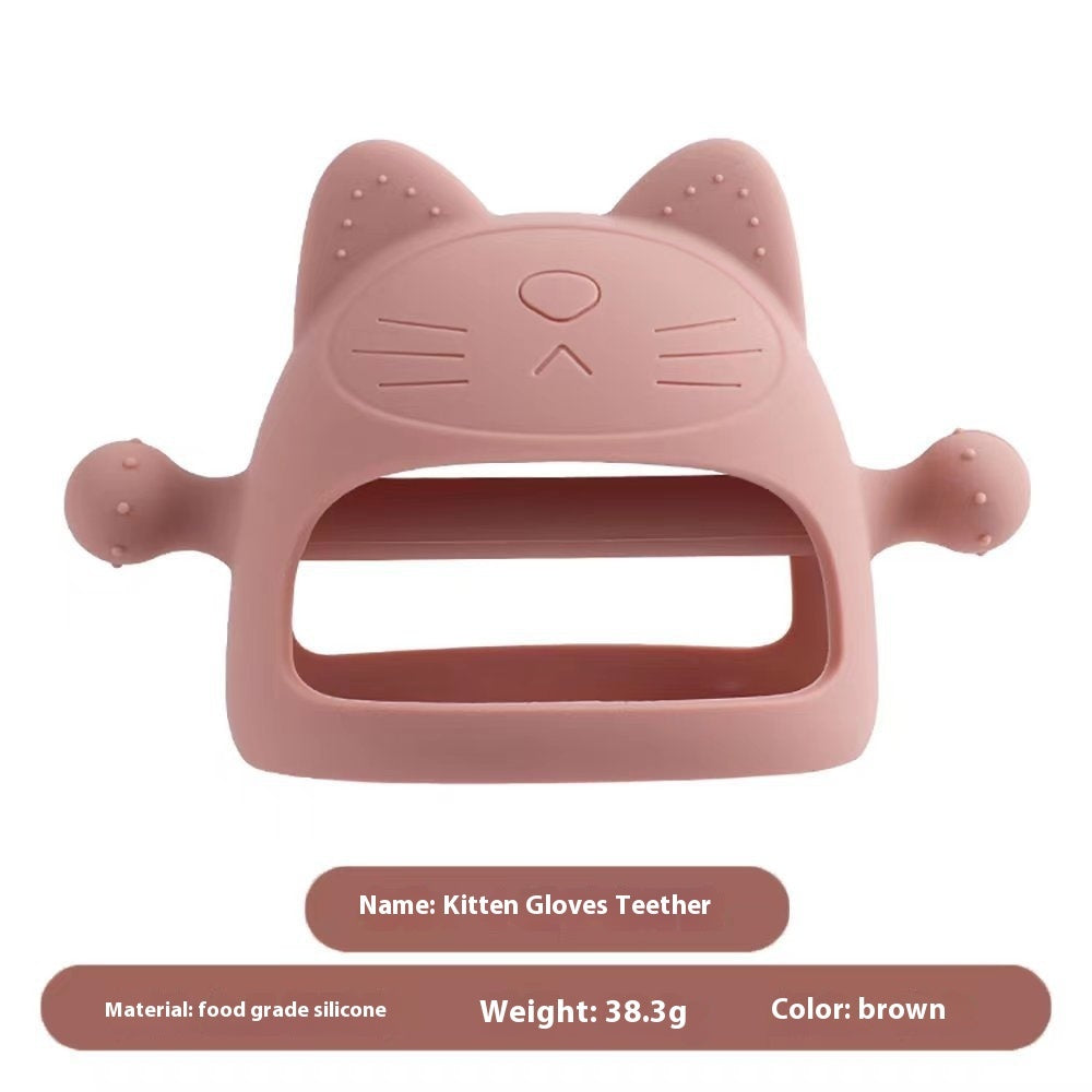 Baby Teether Toys Prevent Hand Sucking Kitty Munchkin Soothing Chews Soothing God