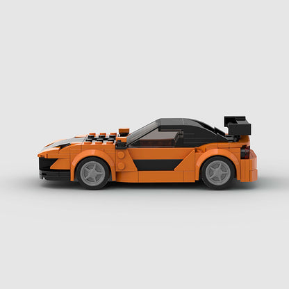 Petites particules Rx7 Sports Car Moc Puzzle assemblé à faire soi-même Blocs de construction Jouets pour enfants