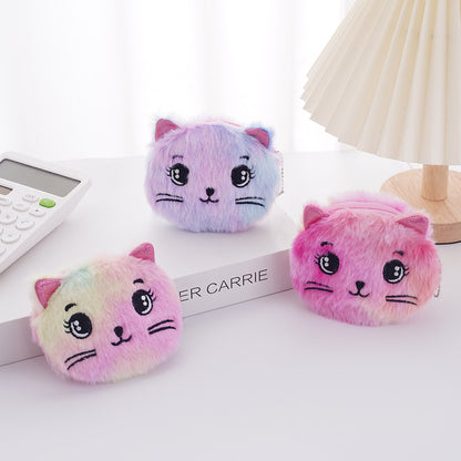 Cute Plush Coin Purse Cartoon Gift Fabric