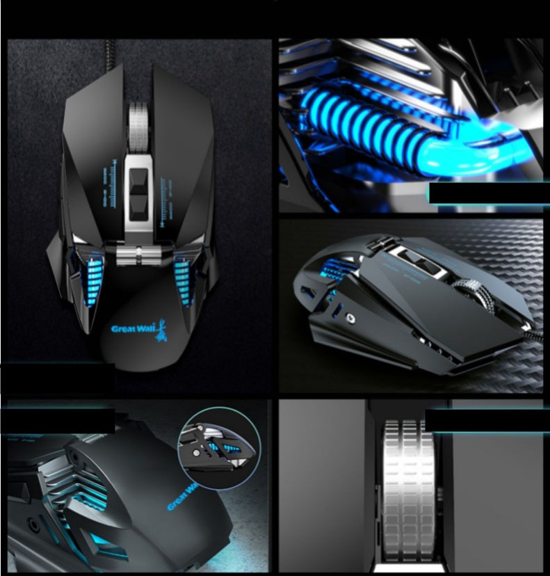 Dedicated Mouse For Mechanical Gaming Wired Games