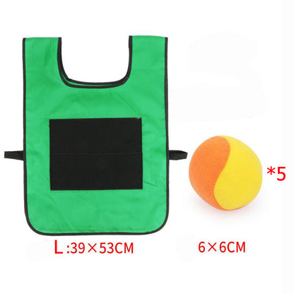 Gilet de balle collante Jeux d'extérieur pour parents et enfants