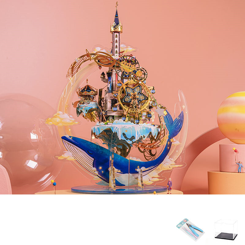 Art Model Sky Playground 3D Stereo Puzzle Model