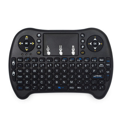 Mode privé I8 Flying Squirrel Smart Touch Game USB2.4G Clavier complet TV Brain Télécommande sans fil