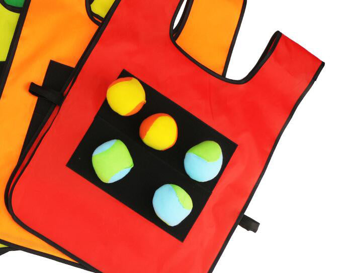 Gilet de balle collante Jeux d'extérieur pour parents et enfants