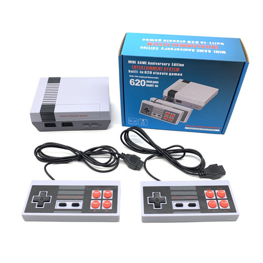 Console de jeu NES 8 bits Nostalgique 80 S Rétro FC NES 620 TV Mini Game Host