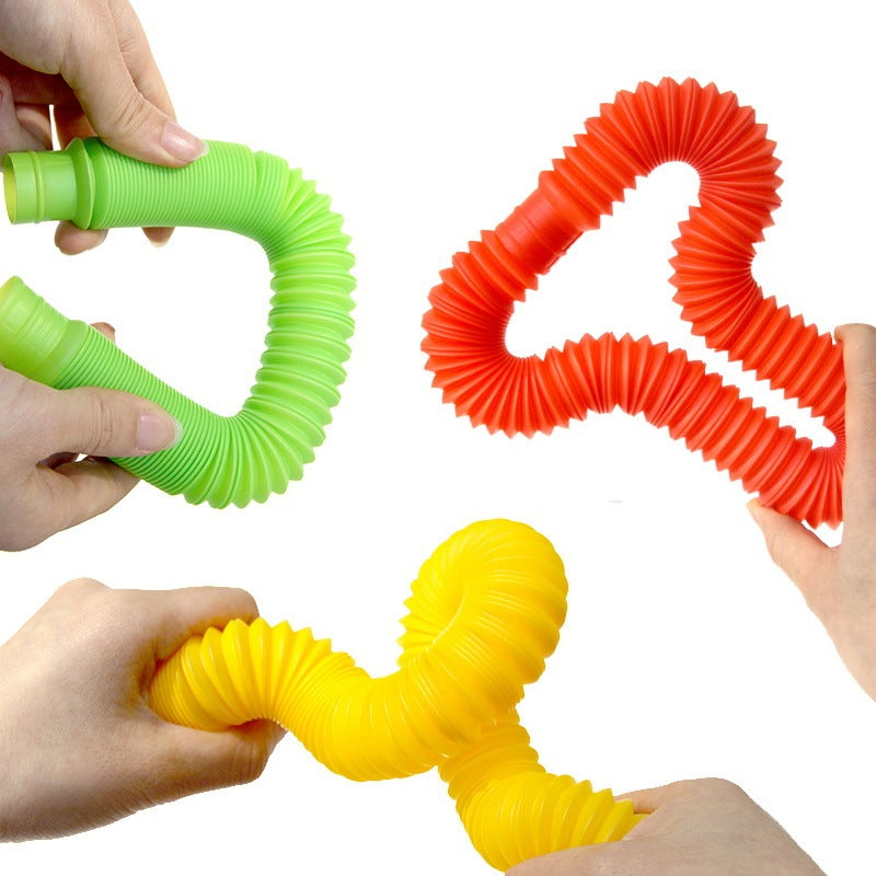 Children's Stretch Decompression Tube PopTube Sensory Toys