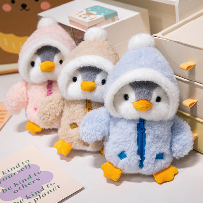 Cross-dressing Penguin Doll Plush Toys Comfort Ragdoll