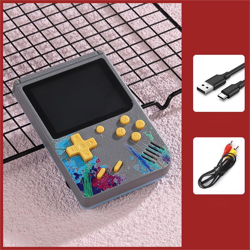 Console de jeu portable de poche avec 500 jeux classiques intégrés