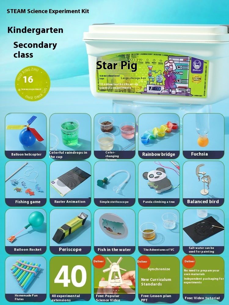 Children's Science Experiment Set Elementary School Physics Toys