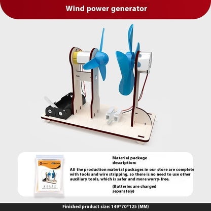 DIY Material Package For Children's Toys, Small Production Of Wind Turbines