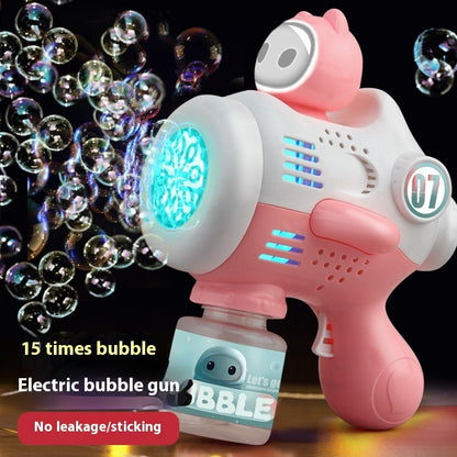 Electric Gatling Bubble Gun Children's Toys