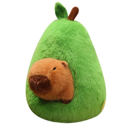 Cross-border Avocado Capabala Doll Plush Toys Pig Pillow Doll Children Gift Wholesale