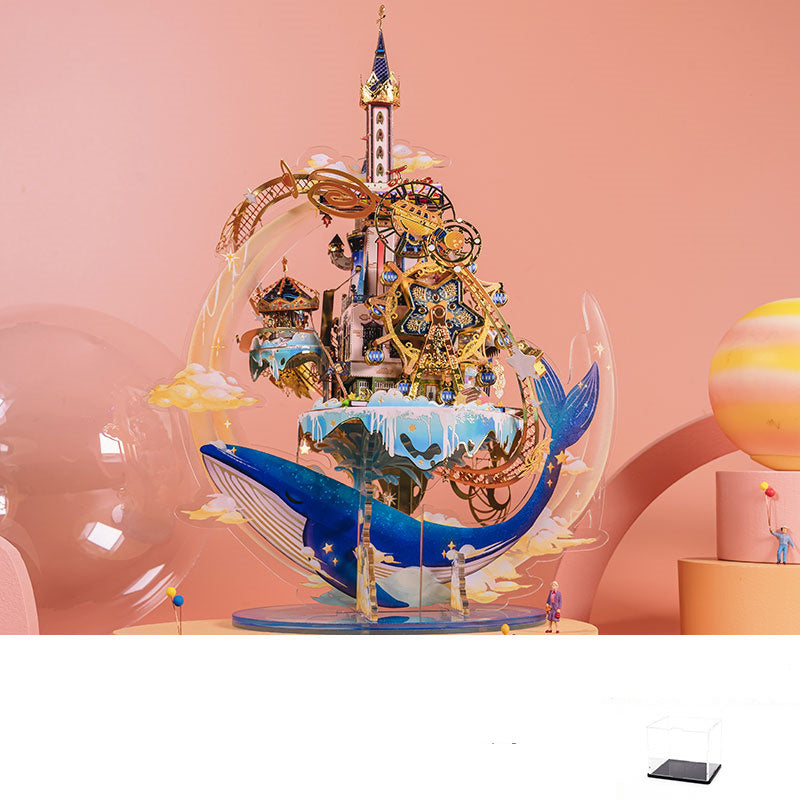 Art Model Sky Playground 3D Stereo Puzzle Model