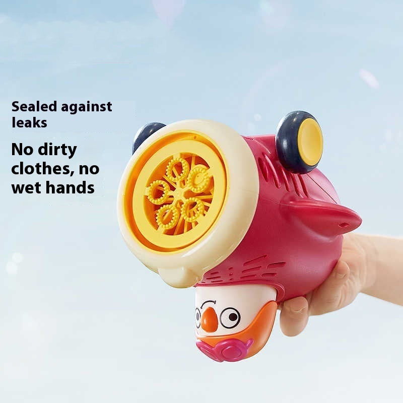 Handheld Porous Bubble Machine Children's Toys